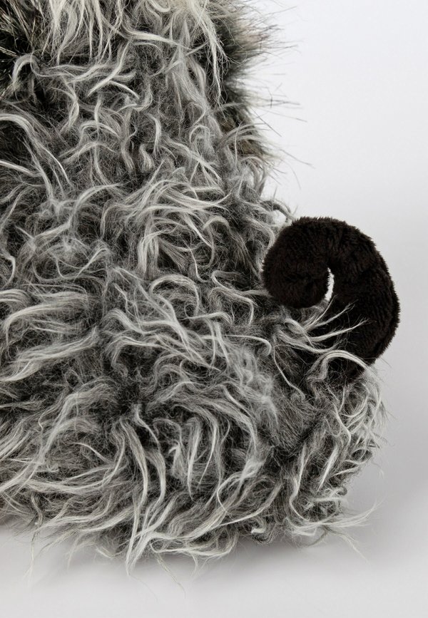 Kuscheltier – grün anthrazit gelb