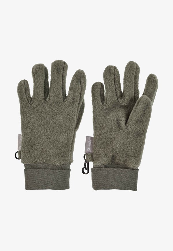 FINGERHANDSCHUH MICROFLEECE - Fingerhandschuh - grünfarbig