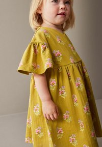 Next REGULAR FIT - Džersio suknelė - green floral