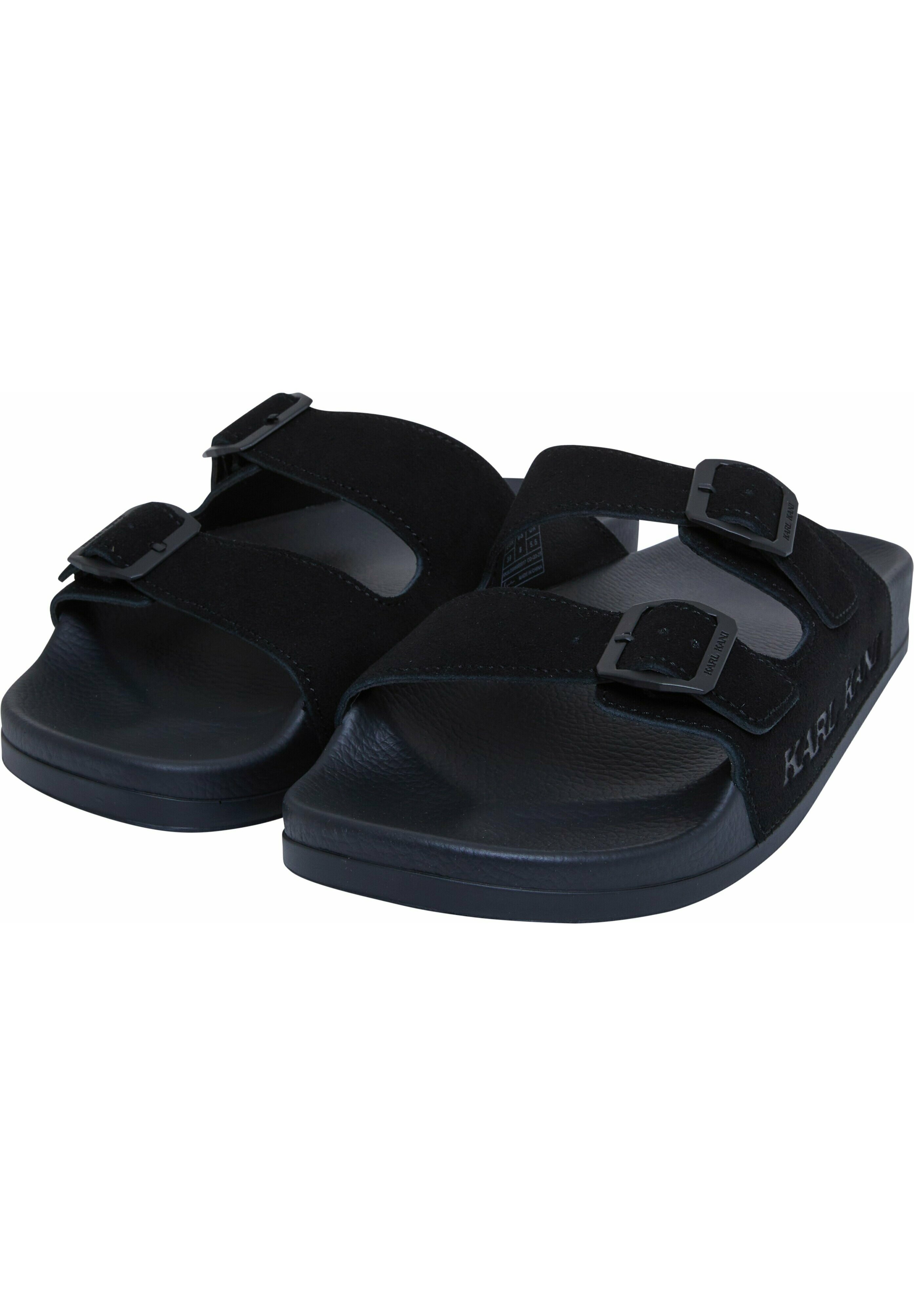 Karl Kani STREET PRM - Pantolette flach - black/schwarz