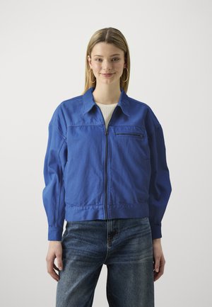 COACH JACKET - Bombera - faded blue papillon