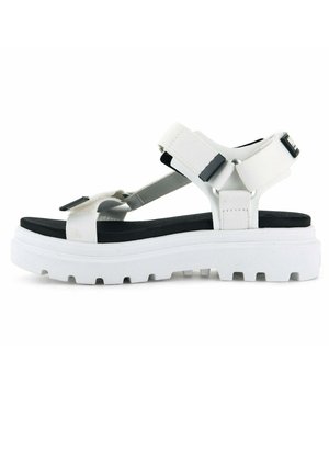 Palladium Sandalen met plateauzool - star white