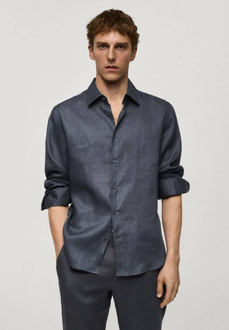 Mango Camicia - dark blue