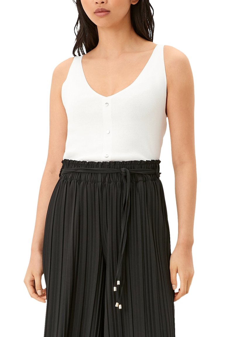 Damen T-Shirts | s.Oliver BLACK LABEL Top off white/offwhite - VK23211 Damen T-Shirts | s.Oliver BLACK LABEL Top off white/offwhite - VK23211