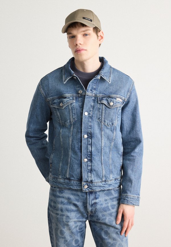 JACKET - Denim jacket - denim dark