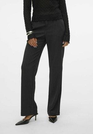 Vero Moda VMMAYA TAILLE - Tygbyxor - black