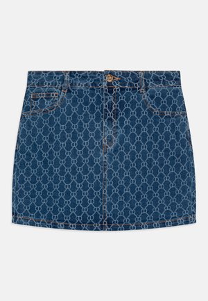 MINIGONNA - Džinsinis sijonas - blue denim