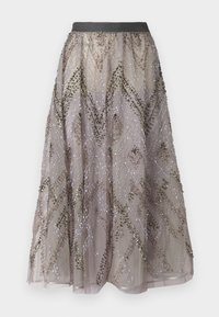 WOMEN'S SKIRT - Maksi sijonas - steel