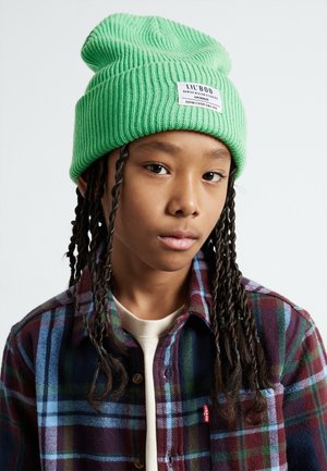 HYGGE BEANIE UNISEX - Kootud müts - spring green