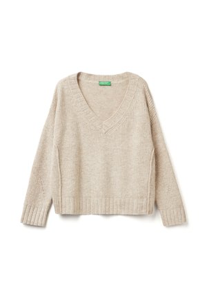 V-NECK - Trui - beige
