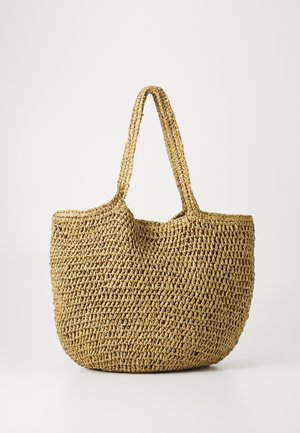 ONLKAROLA BEACH SUMMER TOTE BAG - Cabas - toasted coconut