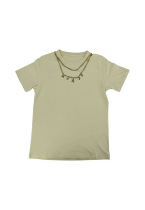John Richmond, SILVIAN HEACH SEKOK - T-shirt con stampa - beige
