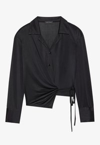 Topper langermet - black