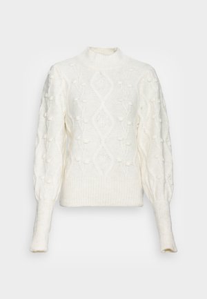 ONLPOPPY HIGHNECK - Jumper - pumice stone