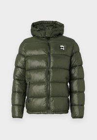 HOODED BLOUSON - Téli dzseki - dark green