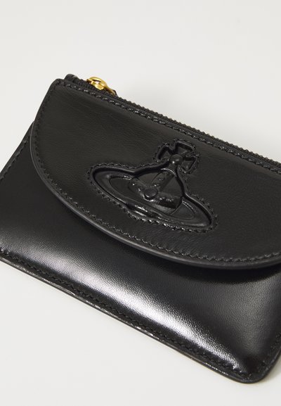 Vivienne Westwood HALF MOON CARD HOLDER UNISEX - Portefeuille - black