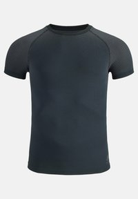TOP CREW NECK - Sport T-Shirt - black