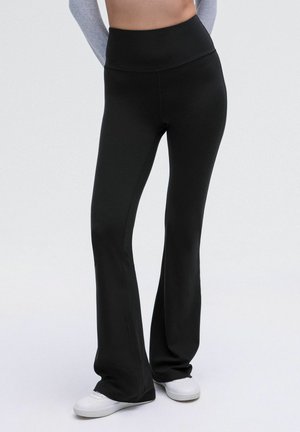 lululemon GROOVE SUPER-HIGH-RISE NULU™ FLARED - Pantalon classique - black