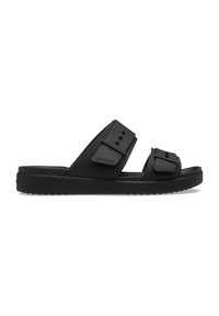 Crocs - BROOKLYN BUCKLE LOW LOW - Sandals - black Thumbnail Image 1