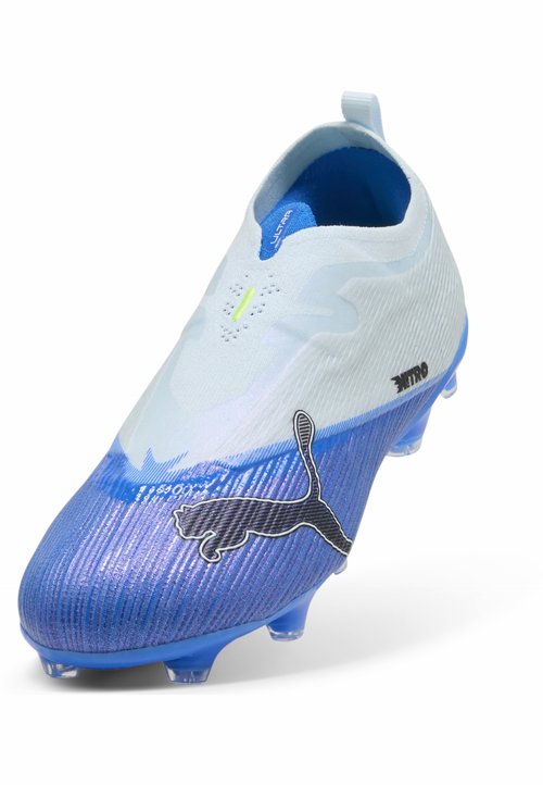 PUMA ULTRA NITRO 7 ULTIMATE FG/AG FUSSBALLSCHUHE OHNE SCHNÜRUNG UNISEX - Zapatillas fútbol para césped artificial - ultra blue-icy blue- black-lime squeeze — foto 5