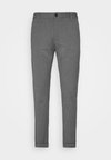 SUPERFLEX CROPPED - Pantalones chinos - grey mix