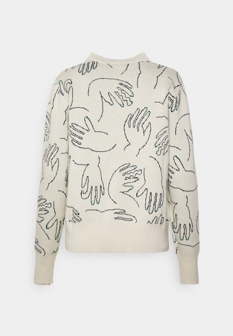Damen Strickjacken | Monki Strickpullover beige - TC17945 Damen Strickjacken | Monki Strickpullover beige - TC17945