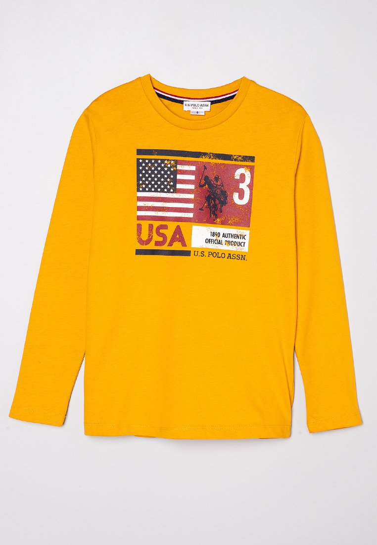 U.S. Polo Assn. Longsleeve geel
