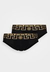 TOPEKA NEW LOGO 2 PACK - Braguitas - black/gold-coloured