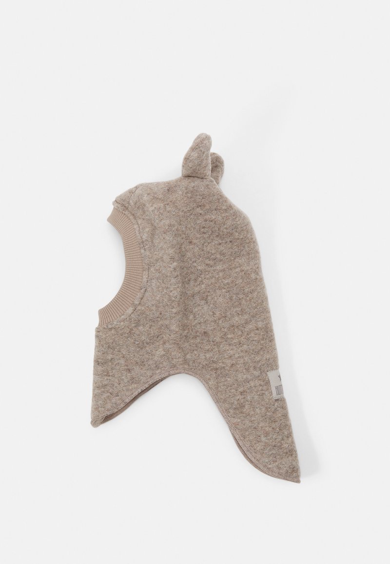 Huttelihut - BALACLAVA EARS UNISEX - Adīta cepure - camel melange, Palielināt