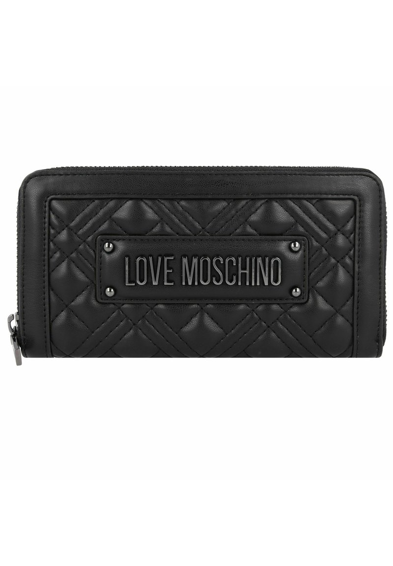 Love Moschino QUILTED Geldbörse nero/schwarz Zalando.de