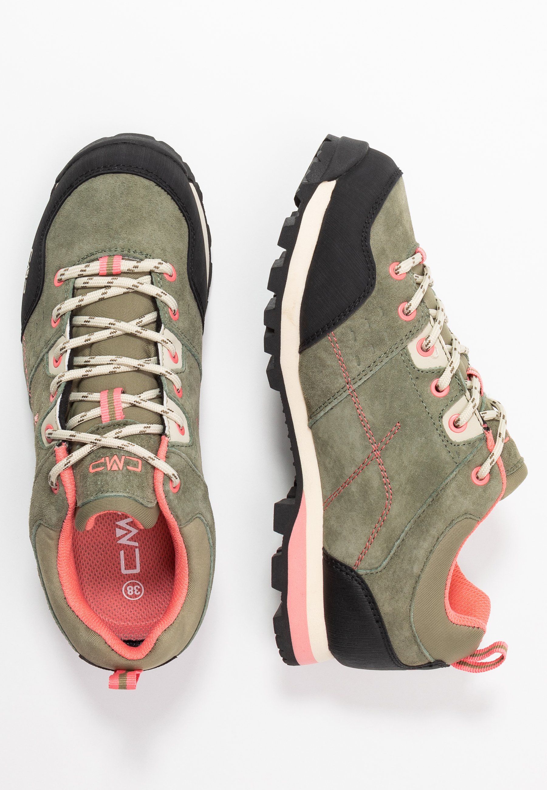 CMP ALCOR LOW TREKKING SHOE WP - Hiking shoes - kaki/khaki - Zalando.de