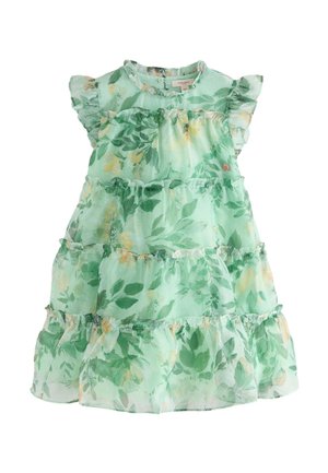 Laura Ashley, REGULAR FIT - FRILL TIERED ORGANZA  - Vestido informal - green elowen peony