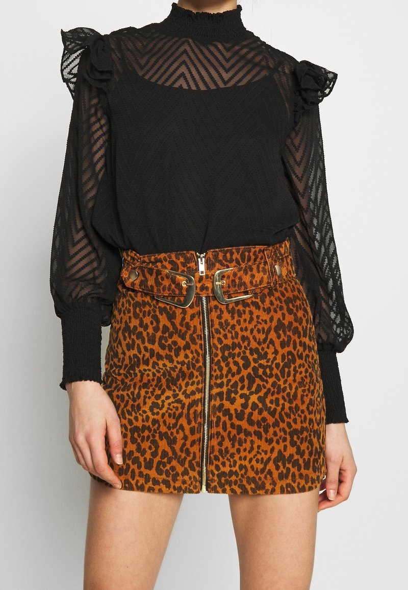 VILA Bluse - black