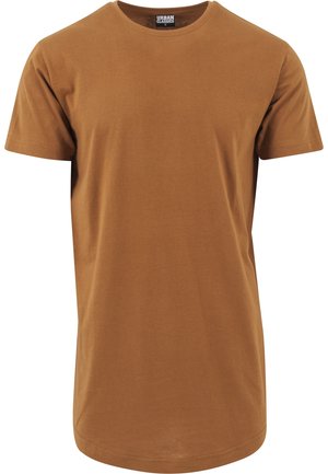 SHAPED LONG DO NOT USE - T-shirt - bas - toffee