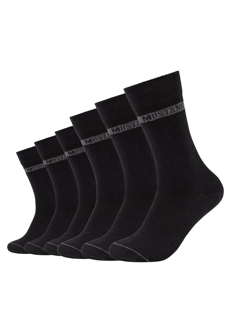 Mustang - 6 PACK - Socken - black, Vergrößern