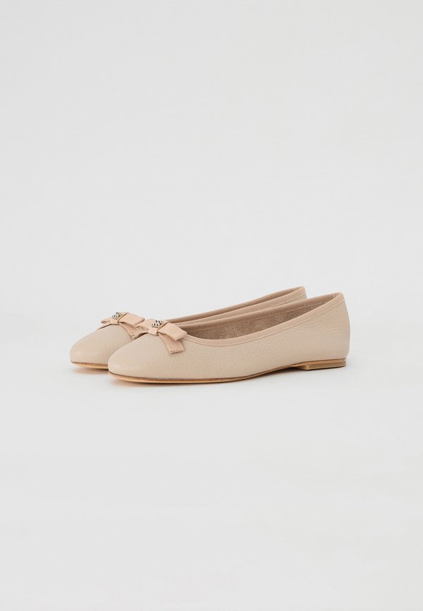 BALLET ANTILOPE CHAIN NIKEL - Ballet pumps - simply taupe3