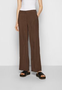 NA-KD Calças - chocolate brown