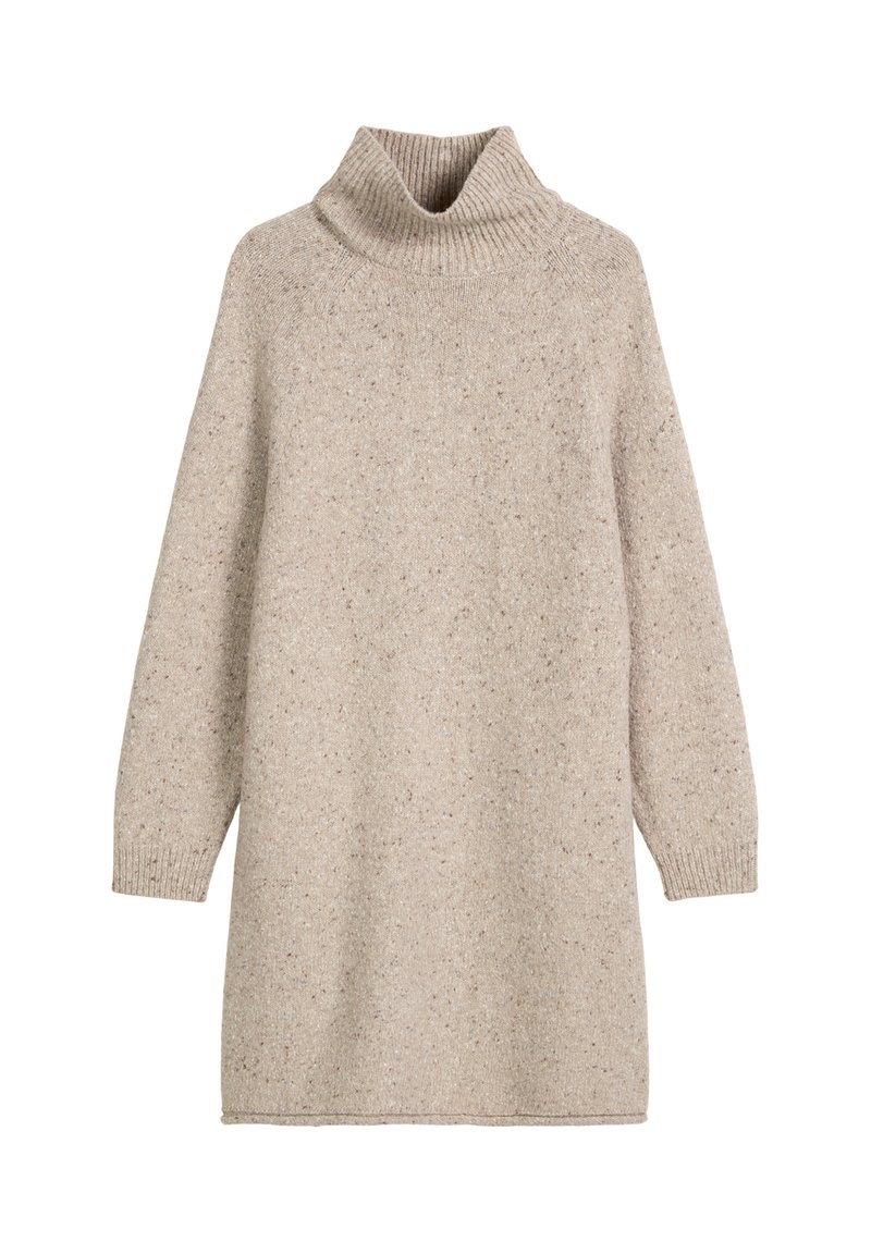 Marc O'Polo Strickkleid chalky mauve melange/beige Zalando