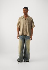 BDG Urban Outfitters MINI CHECK UNISEX - Cămașă - camel