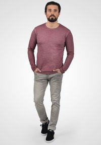 Solid SDCONNER - Langærmet T-shirt - wine red
