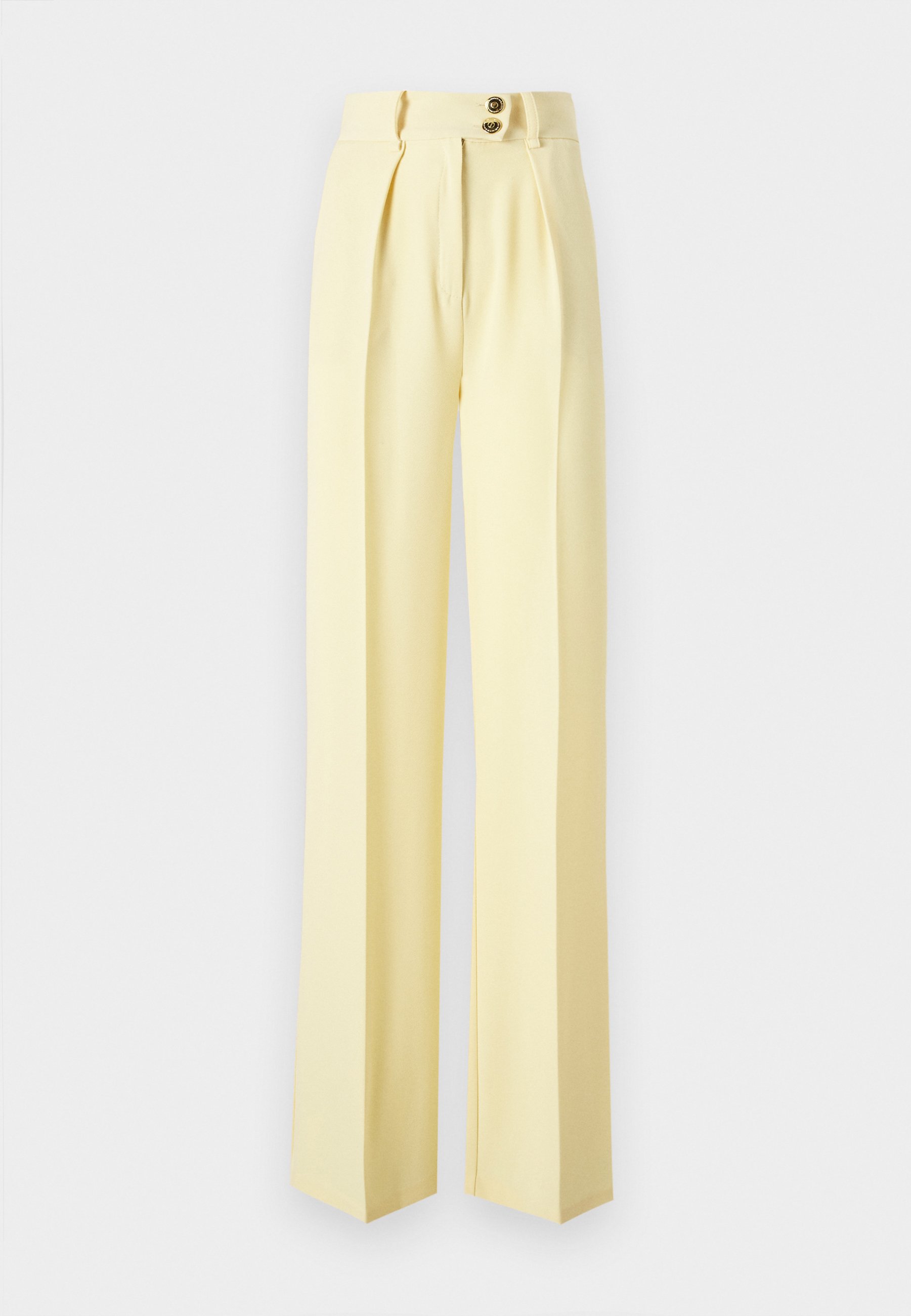 Elisabetta Franchi WOMEN PANT - Trousers - lemonade/light