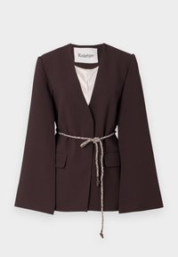 GIA BLAZER - Blazer - dark coffe