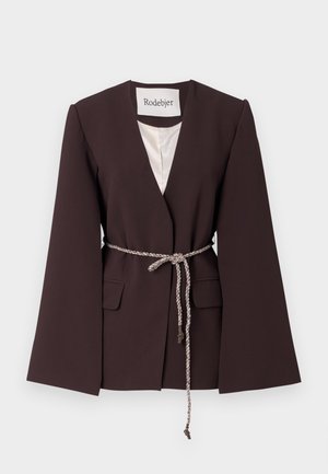 Rodebjer GIA BLAZER - Blejzer - dark coffe