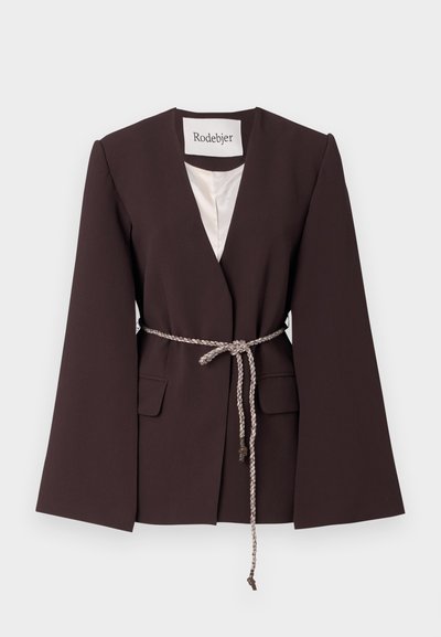 Rodebjer GIA BLAZER - Blézer - dark coffe