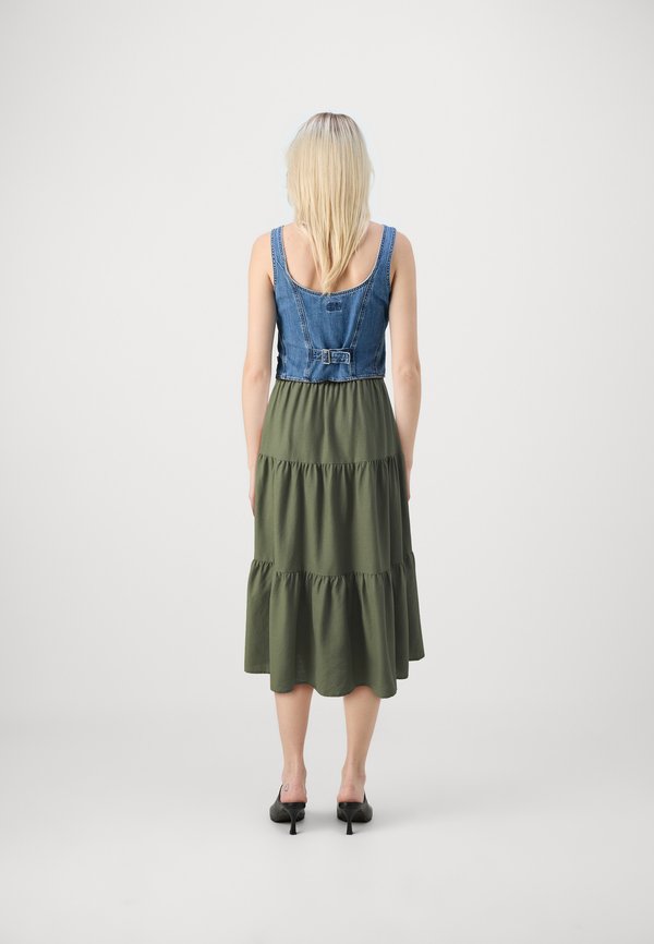 ONLNOELLE MIDI STRING SKIRT - A-line skirt - four leaf clover2