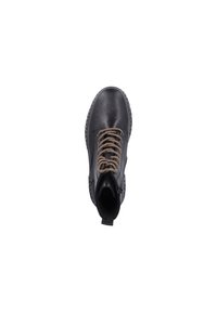 Rieker Bottines à plateau - schwarz