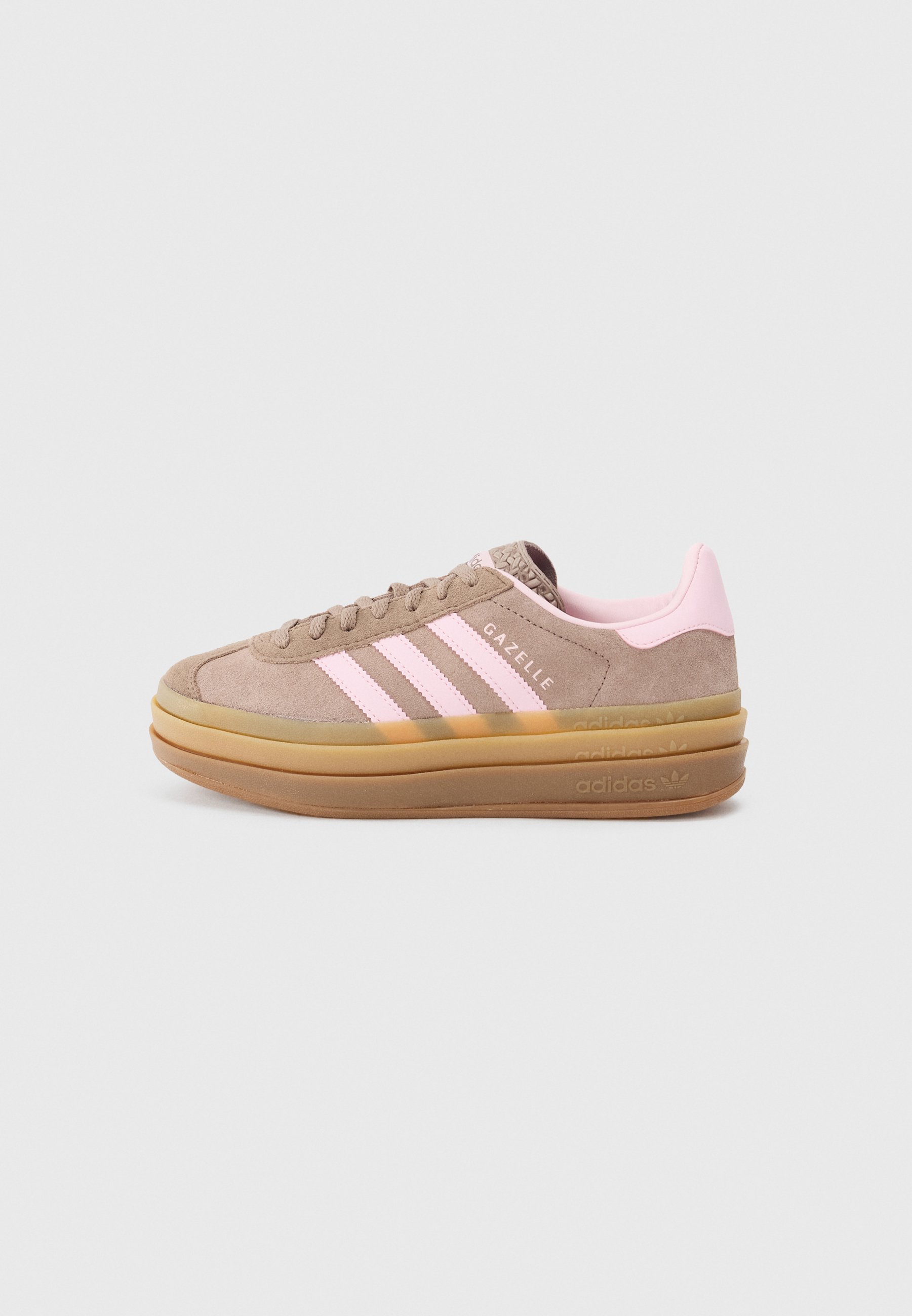 adidas Originals GAZELLE BOLD - Trainers - trace brown/clear pink/earth strata/brown - Zalando adidas Originals GAZELLE BOLD - Trainers - trace brown/clear pink/earth strata/brown - Zalando