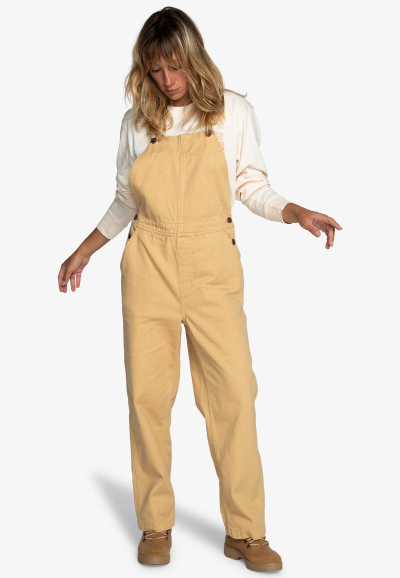 Billabong Tuinbroek beige Billabong Tuinbroek beige