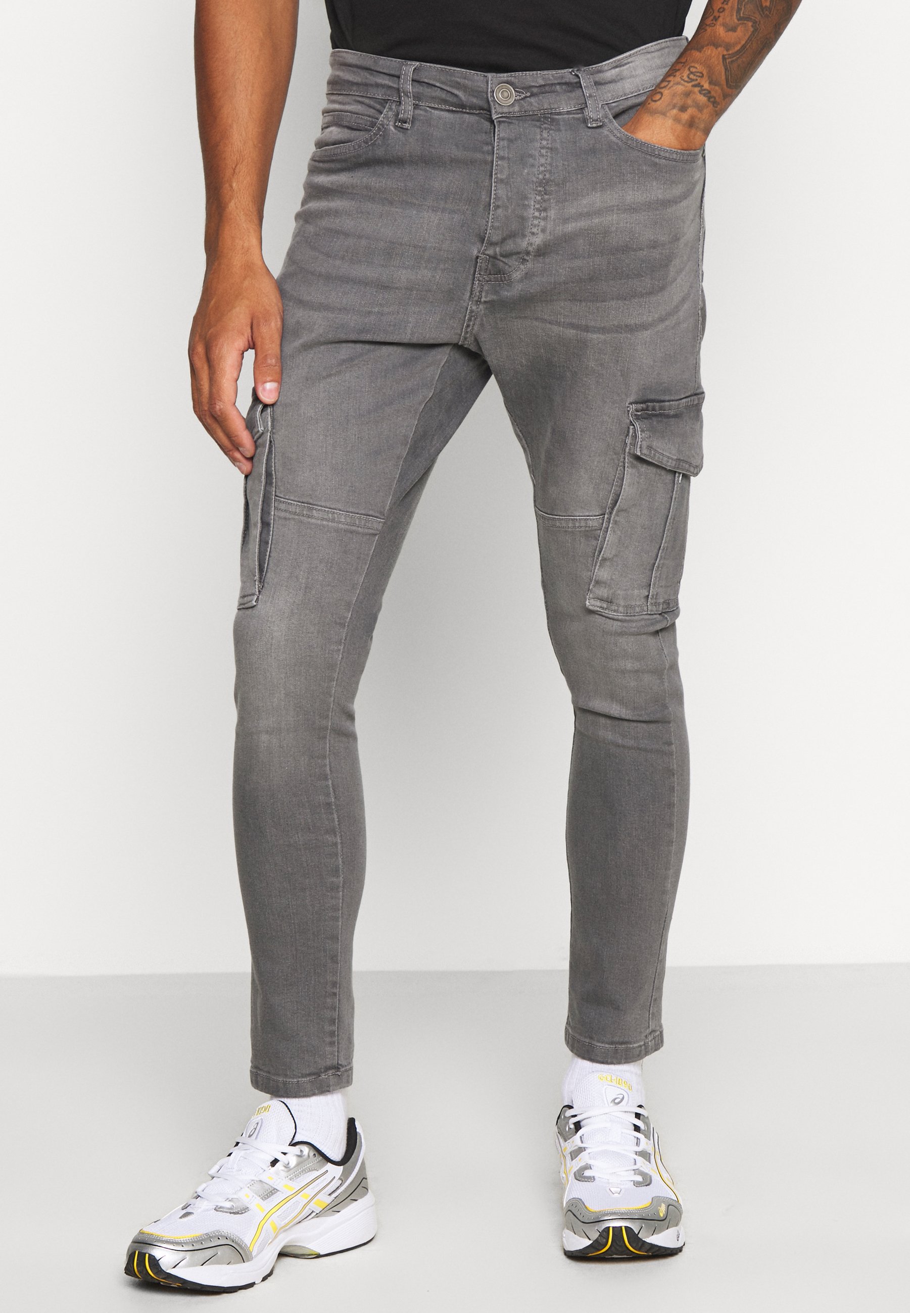 Brave Soul FRANCIS Jeans Skinny Fit grey wash Zalando.no Brave Soul ANDRE - Jeans Skinny Fit - dark grey wash