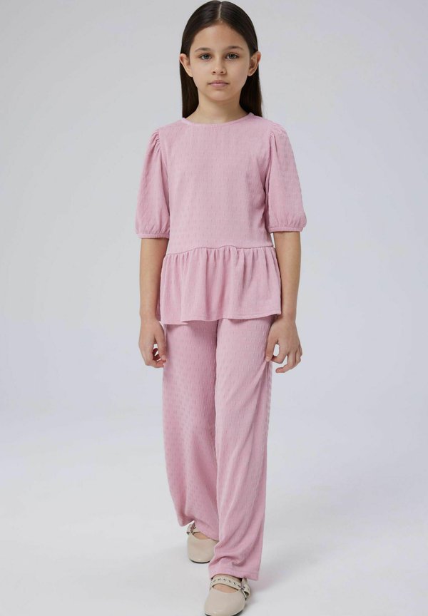 WIDE FIT - Stoffhose - bleached mauve